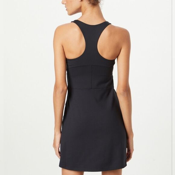NWT Girlfriend Collective Paloma Dress in Black - Picture 8 of 9